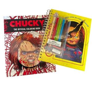 Chucky Official Coloring Book and Sketchbook Set